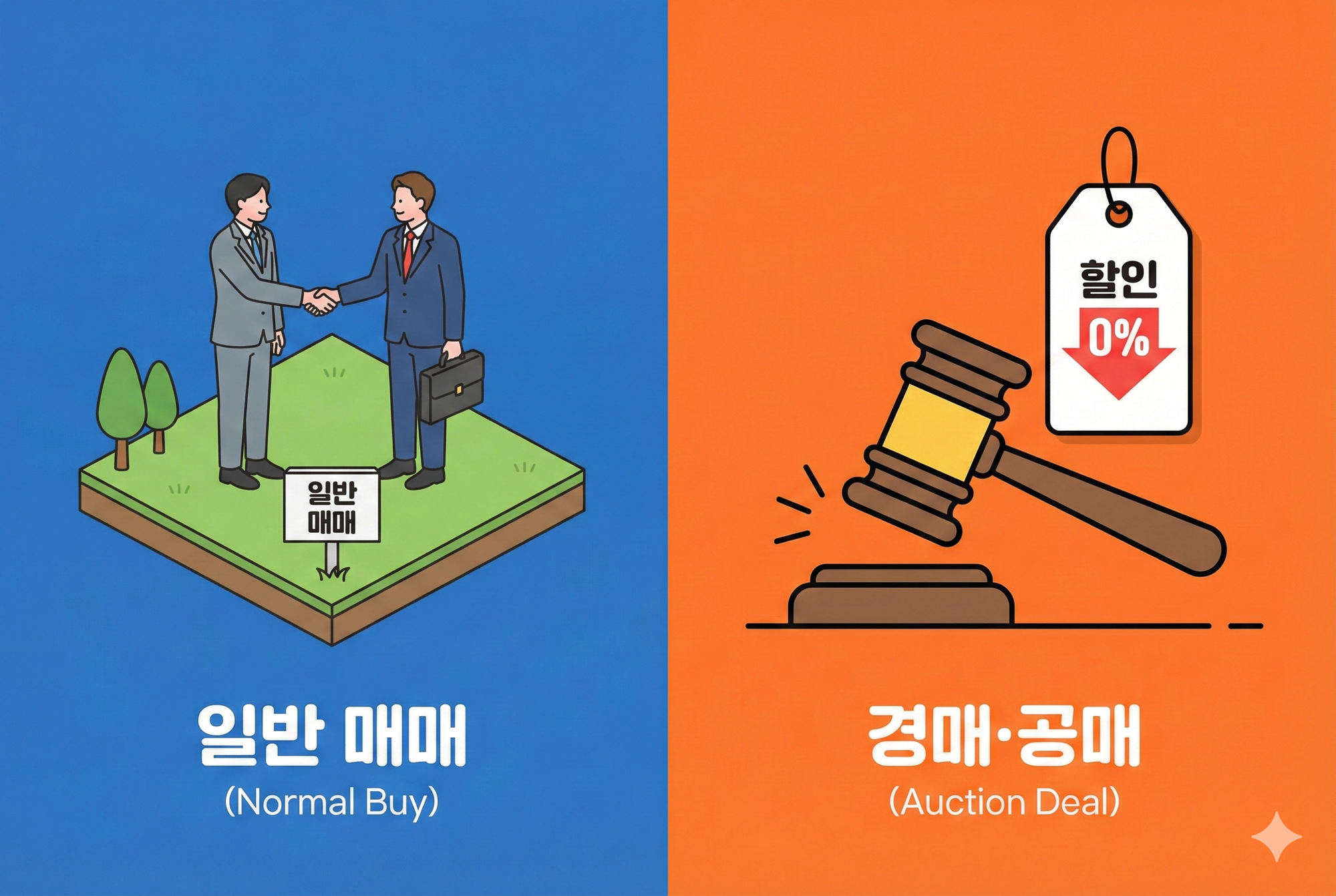 일반 매매 VS 경매, 공매 낙찰